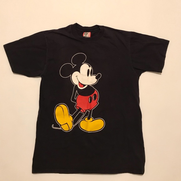 Vtg 90’s Walt Disney world Mickey Mouse t shirt L - Picture 1 of 6